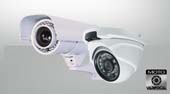 Hybrid security cameras with multi-format 4 in 1 features with varifocal lens