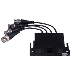 4-CH Passive Video Transceiver for HD CCTV Cameras DC ,8MHz, 4-CH ,Passive ,VideoTransceiver, HD CCTV Cameras Balun, Converter for CCTV Cameras, video Balun for CCTV Cameras