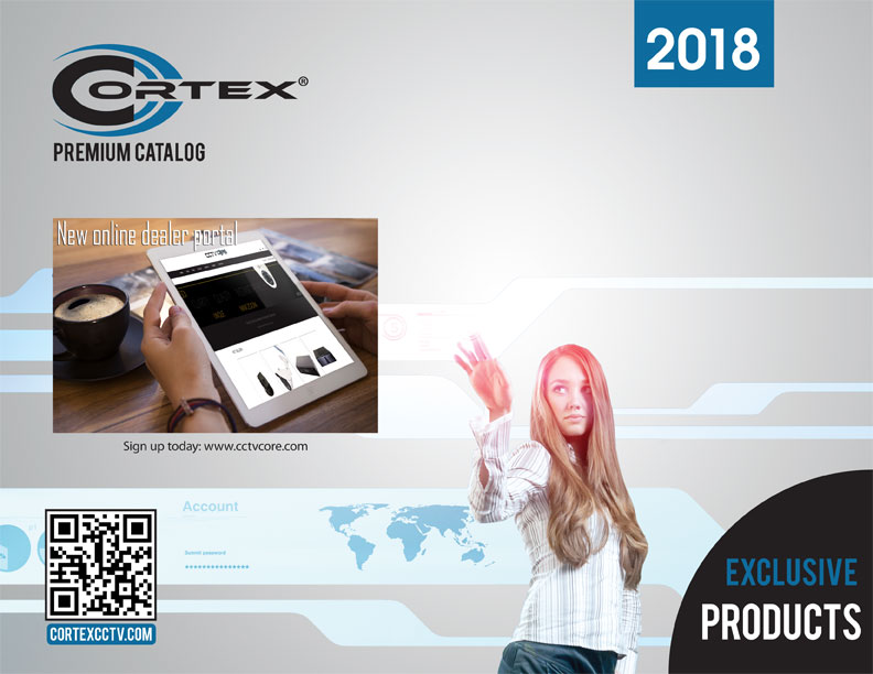 Cortex® 2018 product catalog front cover 