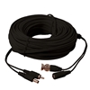 100 Foot Black Plug and Play BNC and Power Cable