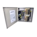 16 channel heavy duty DC UL listed heavy duty  wall mount power supply COR-PS16DCH is housed in a metal cabinet. It has sixteen individually fused outputs and a status LED