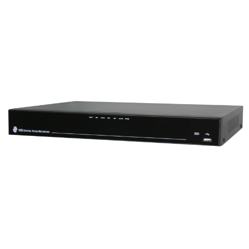 16 Channel 4K Hybrid DVR | 3TB HDD, AHD/TVI/CVI/CVBS, Compatible With Q-See/Hikvision
