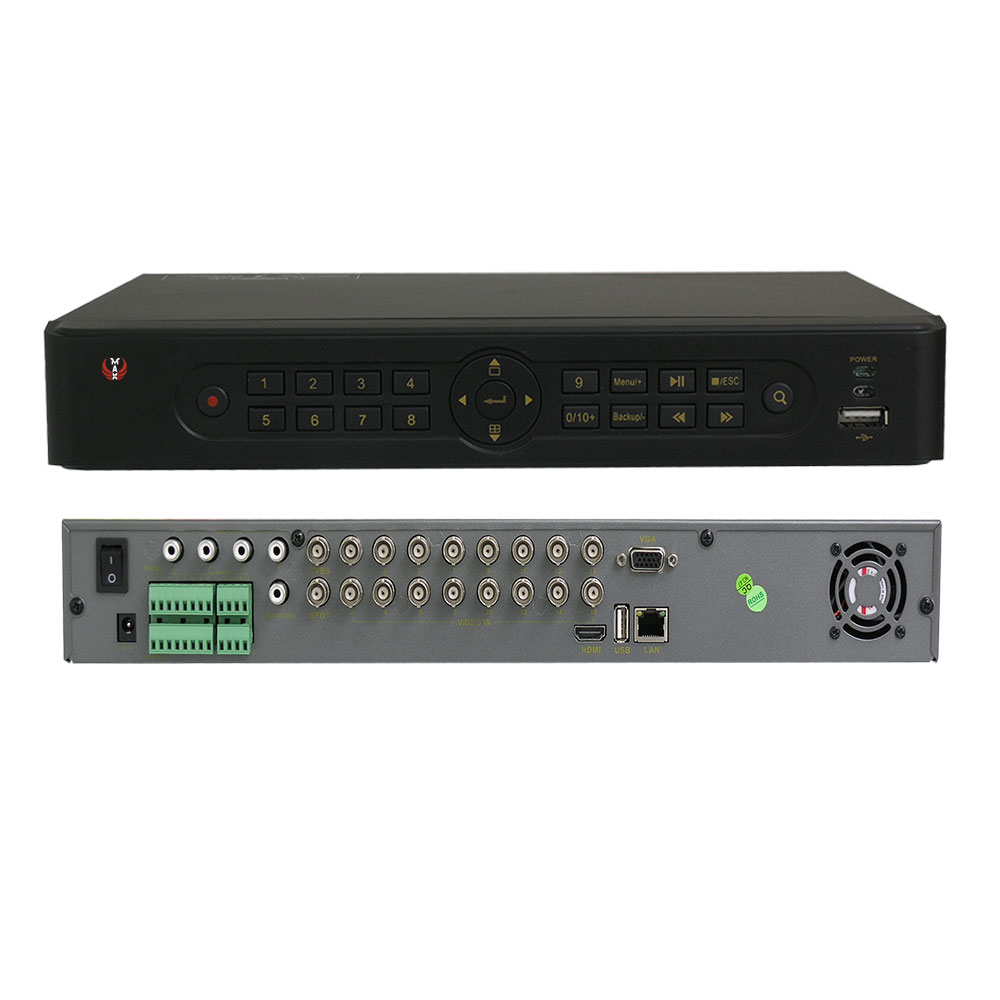Max Plex Incon 16 Channel MAX PLEX DVR | H.264 recording with remote Video Images