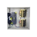 COR-PS16DC 16-Channel 12vDC 8amp DC wall mount power supplies are UL listed and designed for permanent, wall-mount installation.