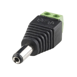 2.1mm Male Terminal Block Power Connector plug, pigtail, 2.1, wire, screw down, connector, terminal, block