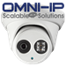  3 Megapixel TVI Outdoor IR Dome CCTV Camera with 3x Digital Zoom - KT-p3TR4XIR