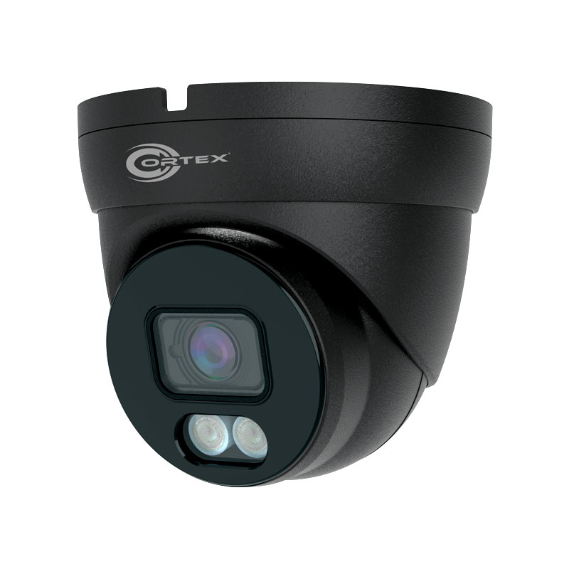 5MP 4-IN-1 COLORMAX DUAL LIGHTING TURRET / AHD / TVI / CVI / 960H WITH AUDIO OVER COAX BLACK