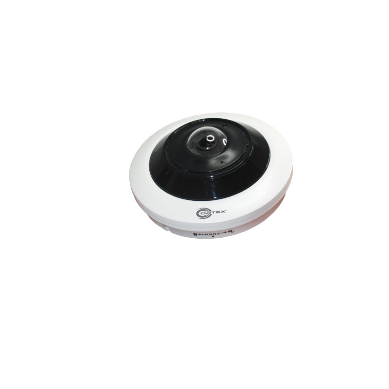 Medallion 8MP IP Indoor Fish Eye Network Camera with 360° panoramic view and PoE