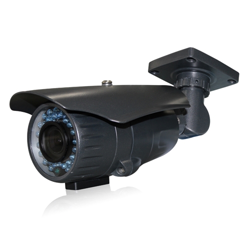 Black 720p CVI Bullet Security Camera with 2.8-12mm VF Len