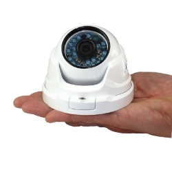 720p TVI IR Outdoor Dome with 3.6mm HD Lens 720p camera,outdoor dome CCTV camera,outdoor,megapixel sensor,fixed lens,TVI,,infrared, IR, LED, CCTV Cameras