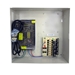 8-Channel 12vDC 8amp UL listed heavy duty  wall mount power supply COR-PS8DCH is housed in a metal cabinet. It has eight individually fused outputs and a status LED