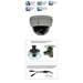 960H Anti-Vandal Outdoor Dome Camera with OSD Menu - IPS-577