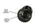 960H High Resolution Indoor Dome Camera with Infrared and  Varifocal Lens - IPS-5HIA