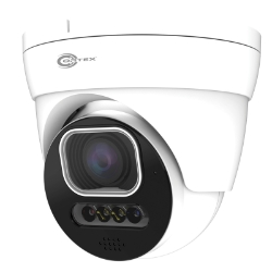 IP8TRVU  Cortex Medallion 8MP (4k) ColorMax 24/7 Color Ultra Low Light IP Network Turret Camera with 3-10mm Motorized Varifocal and Advanced AI