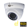 Fix Focus SDI Dome Security Camera with Wide Dynamic Range