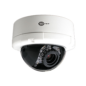 The COR-HD5V HD-SDI High Definition Mini Ball True Day/Night IR Dome, QC6® Tested and approved