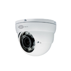 CORTEX HF88H Hybrid 1080p AHD and Analog Outdoor 2.8-12mm VF Dome with Dragonfire® IR