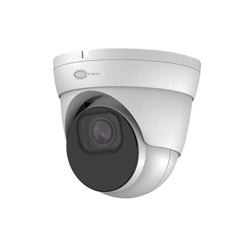 COR-IP2TRVA 2MP Network camera 1920(H)×1080(V) Medallion IP Infrared Turret Security Camera with Triple Stream,WDR, alarm trigger and  2.7-13.5mm (Motorized Zoom)