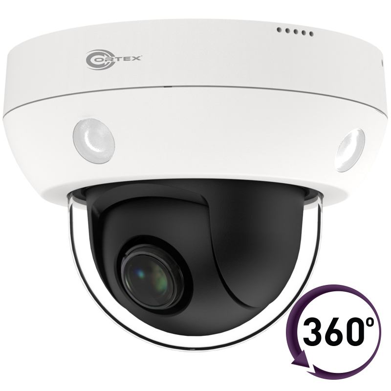 Medallion 4MP Cortex Motorized Pan Tilt IP Dome Network Camera with ...
