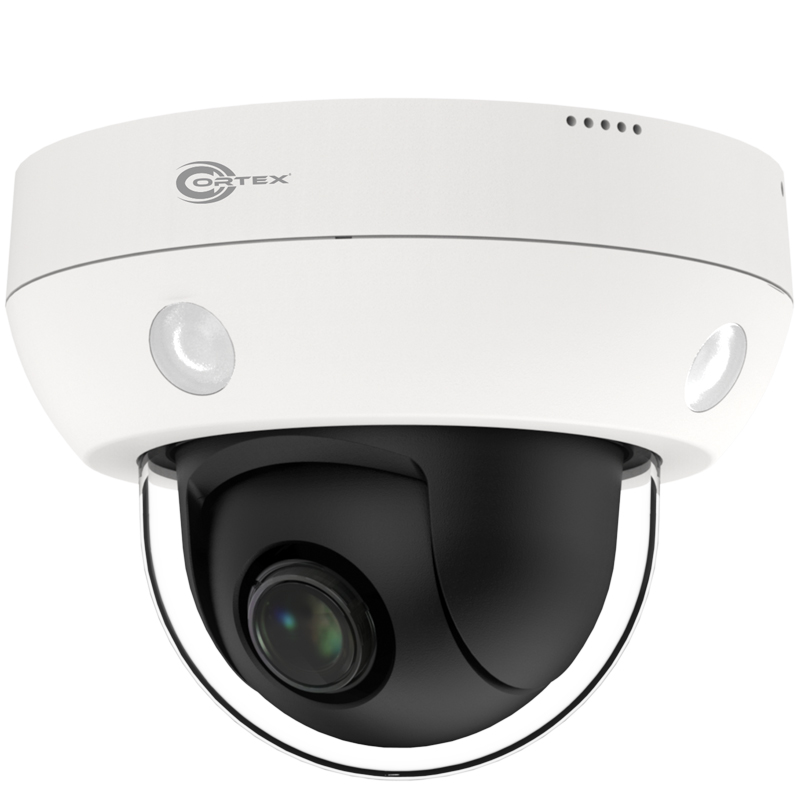 Cortex Pans Medallion 4MP Cortex Motorized Pan Tilt IP Dome Network Camera with ...