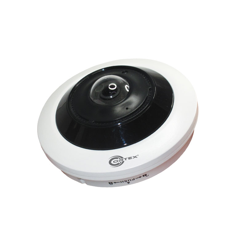  5MP Medallion IP Indoor Fish Eye Network Camera with 360° panoramic view and PoE