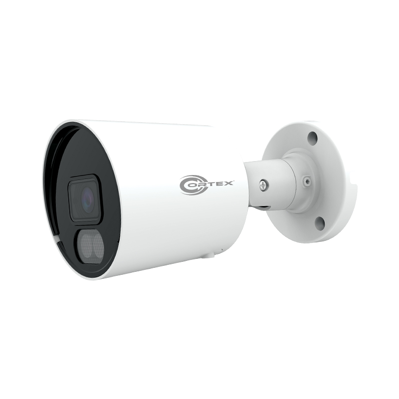 COR-IP58BF 8MP 3840(H)×2160(V) Cortex Medallion ColorMAX IP Infrared Bullet UHD Security Camera with Triple Stream, WDR