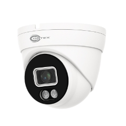 COR-IP8TRF Medallion 8MP (4K) IP Network Turret Camera with ColorMAX 24/7 Color, 2.8mm wide angle lens and built-in microphone