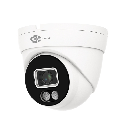 COR-IP8TRF Medallion 8MP (4K) IP Network Turret Camera with ColorMAX 24/7 Color, 2.8mm wide angle lens and built-in microphone