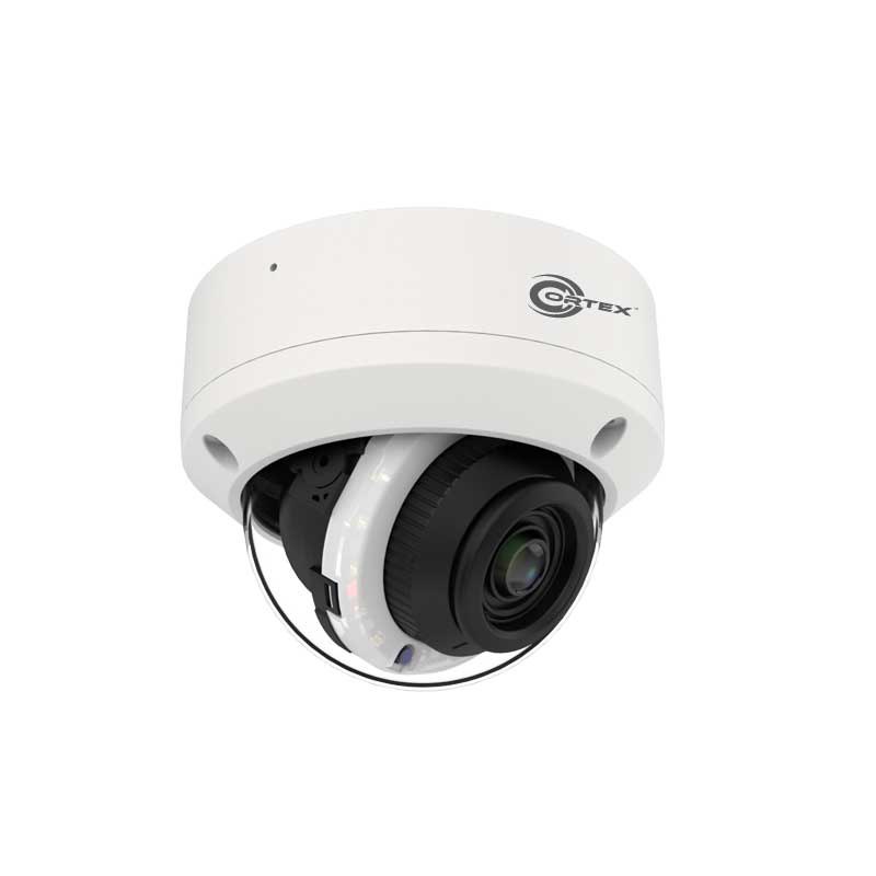 Medallion 8MP Network IP Vandal Dome Camera with ColorMAX Dual lighting and 2.8mm wide angle lens & advanced AI