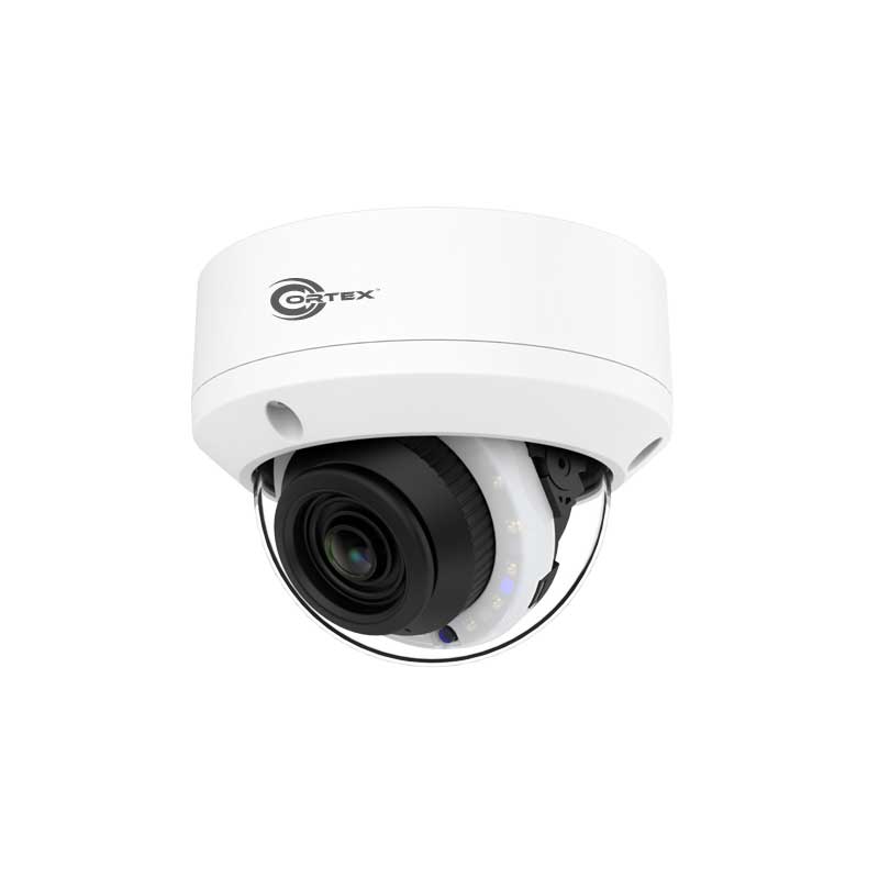 IP8DF Medallion 8MP Network IP Vandal Dome Camera with ColorMAX Dual lighting and 2.8mm wide angle lens & advanced AI