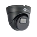 Alternate view Medallion Series 5MP Gray Turret Dome Security Camera with 3.6mm wide angle Lens