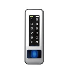 Outdoor Biometric Fingerprint Plus Proximity Card Reader with IP Network Connection from Cortex®