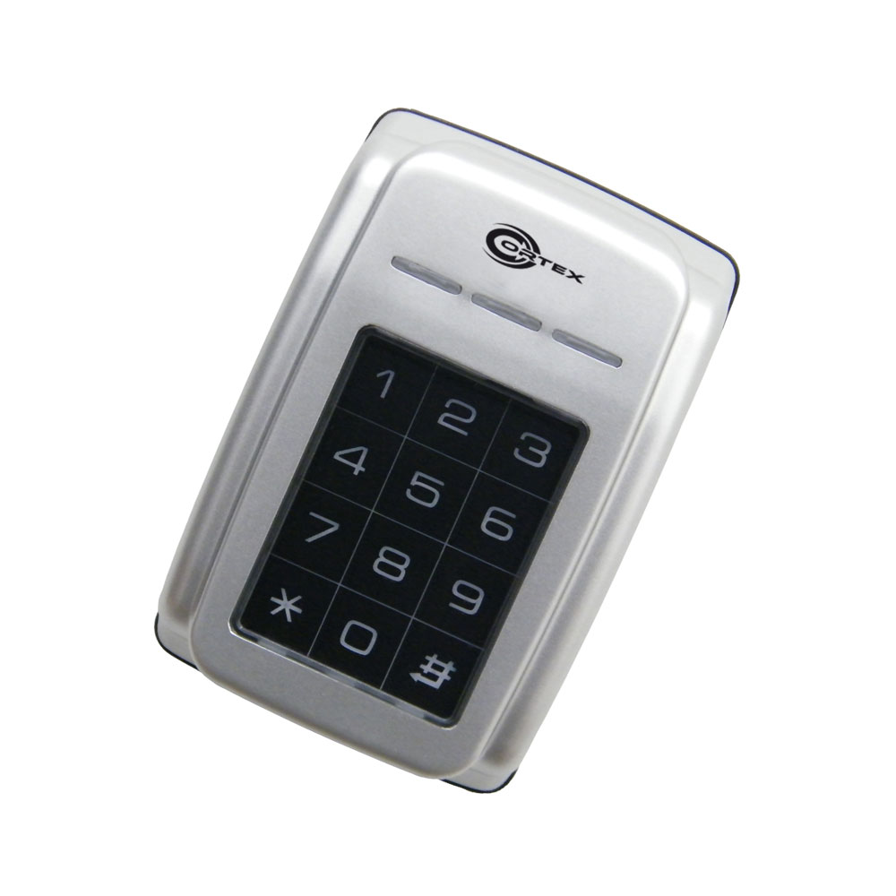 Outdoor Proximity Card Reader with Keypad Display in Metal Case from Cortex®
